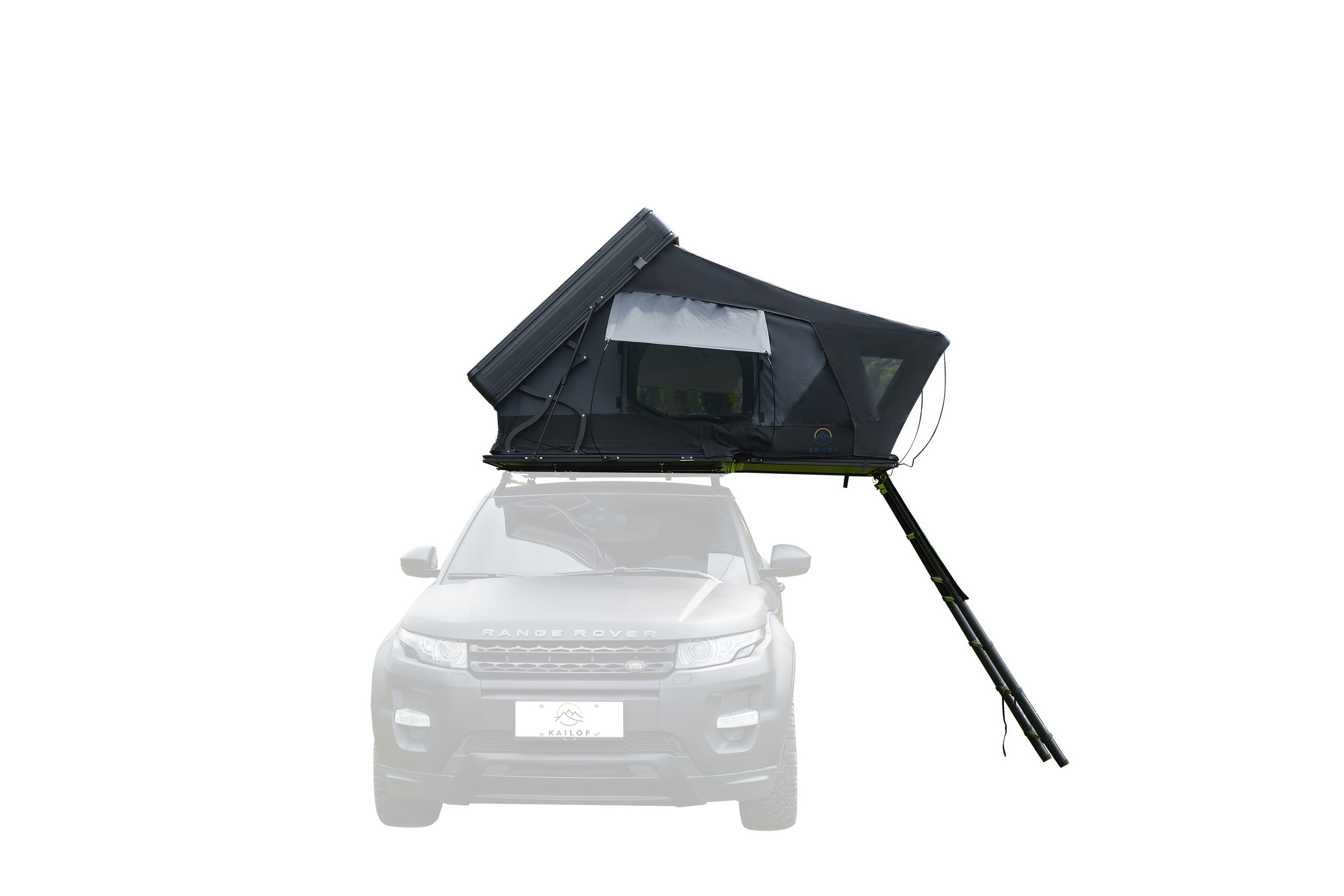 Kailop Side Opening Hard Shell Car Top Zelt für 2-3 Personen, ideal für Familien oder Paare Camping.